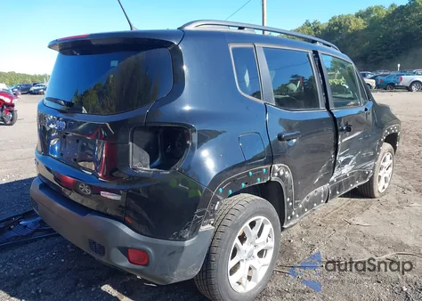 2016 Jeep Renegade Latitude z USA, uszkodzony, nr VIN ZACCJBBT2GPC63091